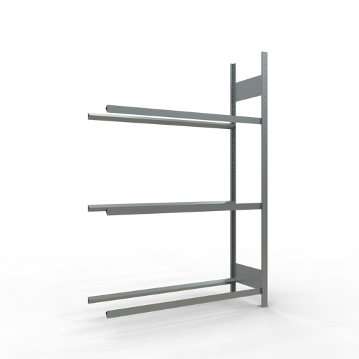 SCHULTE Anbauregal, Räder-/Reifenregal, 2000 x 1300 x 400 mm (HxBxT), verzinkt, 3 Lagerebenen á 150 kg Fachlast pro Ebene