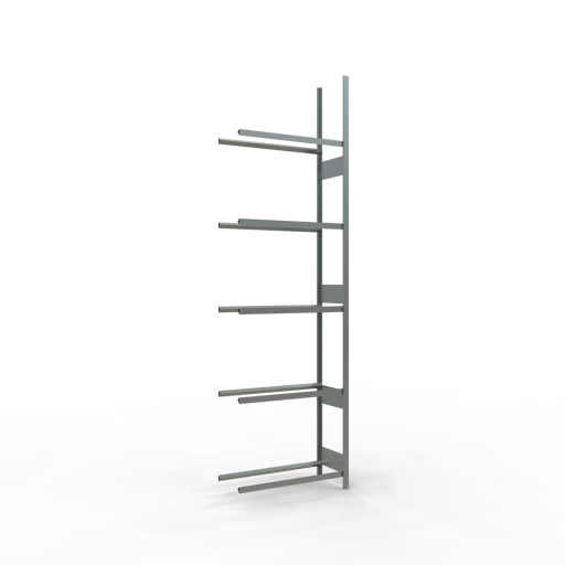 SCHULTE AR, Räder-/Reifenregal, 3500 x 1000 x 400 mm, verzinkt, 5 Lagerebenen á 150 kg Fachlast pro Ebene