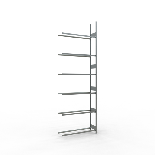 SCHULTE AR, Räder-/Reifenregal, 4500 x 1500 x 400 mm, verzinkt, 6 Lagerebenen á 150 kg Fachlast pro Ebene