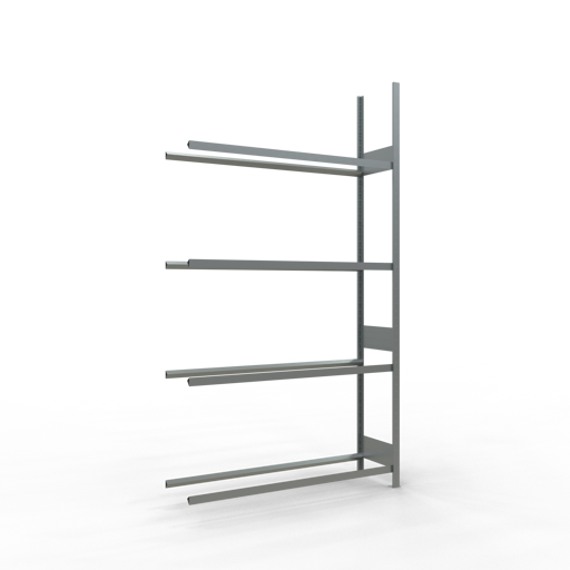 SCHULTE Anbauregal, Räder-/Reifenregal, 2750 x 1500 x 400 mm (HxBxT), verzinkt, 4 Lagerebenen á 150 kg Fachlast pro Ebene
