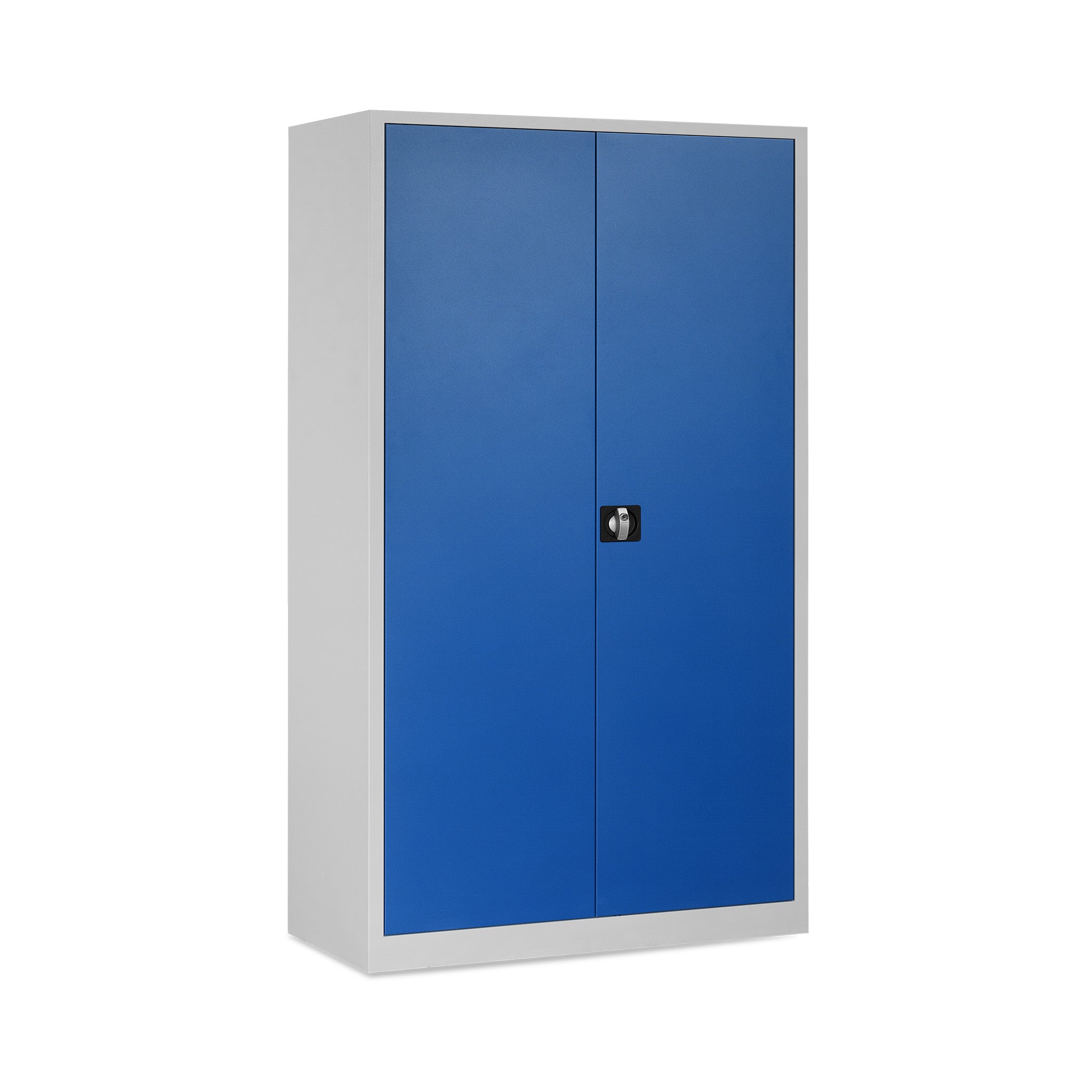 Aktenschrank aus Stahl - 1200 x 420 x 1950 mm (B x T x H) (5 OH) - Korpus in Lichtgrau