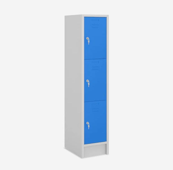 Fächerschrank Franka -1 Abteil 300/400 mm, 3 Fächer übereinander